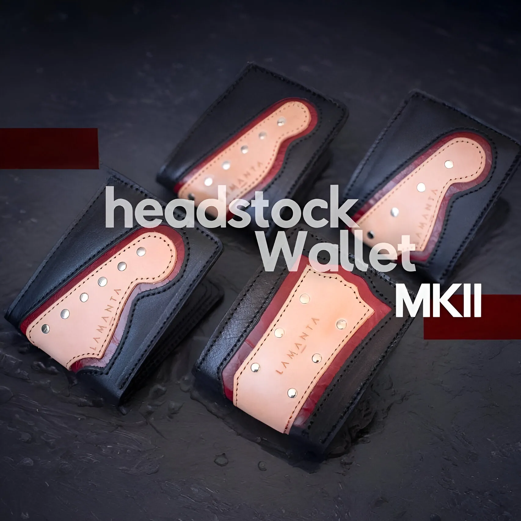 Billetera Headstock MKII